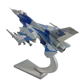 1/72 Модели самолетов F-16 ВВС США Боевой самолет Falcon Игрушечный истребитель F16 для украшения коллекции
