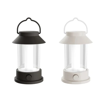 1 комплект наружных фонарей для кемпинга, супер яркие атмосферные светильники, декоративные светильники, черный