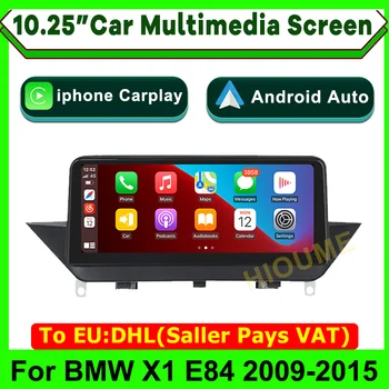 10,25 дюймовое головное устройство Автомобильный Мультимедийный Беспроводной Apple CarPlay Android auto Для BMW X1 E84 F48 2009-2017 iDrive CIC NBT система