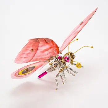 150 шт. 3d металлическая сборка бабочка соломенная основа панк игрушка в подарок рождественское 3D украшение подарок прецизионная офисная мода