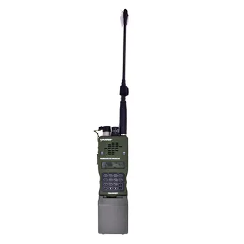 152A Тактический Приемопередатчик двухдиапазонный VHF UHF HD Экранная клавиатура CS Алюминиевый Сканер Приемник Портативная рация Беспроводная связь