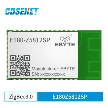 2,4 ГГц TLSR8258 ZIGBEE 3,0 Модуль Беспроводной Приемопередатчик Приемник 12 дБм 200 м E180-Z5812SP CDSENET Высокопроизводительная печатная плата с отверстием для штамповки