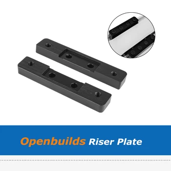 2 шт./лот Openbuilds C-Образная балка Алюминиевые монтажные пластины для 3D-принтеров с ЧПУ