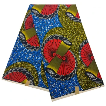 2020, Африканская Нигерийская Анкара, Набивная Воском, Настоящая Новая Восковая ткань, Швейный Материал Для вечернего платья Африканских женщин