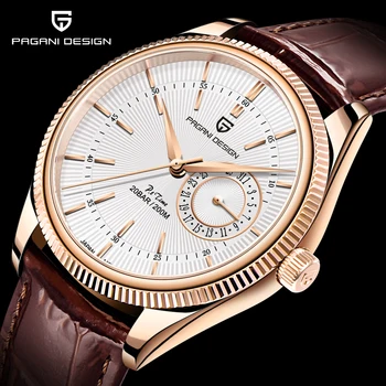 2021 Новые высококачественные Мужские автоматические кварцевые часы PAGANI Design, Роскошные сапфировые водонепроницаемые военные часы Reloj Hombre длиной 200 м