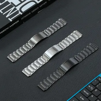 22 мм Титановый ремешок для Huawei Watch4 Pro, роскошный браслет для Huawei GT3, 46 мм Ultimate Для Samsung Watch Gear S3, 45 мм Металлический ремешок