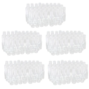 250 упаковок пустых прозрачных пластиковых бутылочек для распыления мелкого тумана с салфеткой из микрофибры для чистки, контейнер многоразового использования объемом 20 мл Идеально подходит