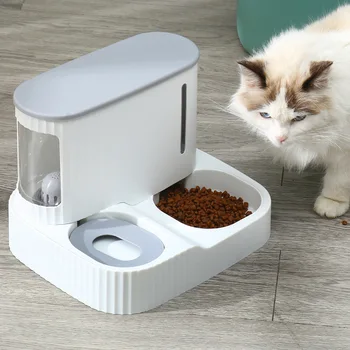 3LOG Автоматическая Кормушка для кошек Миска для хранения сухого корма Кошачий Фонтан Товары для домашних животных Кошачий Фонтан