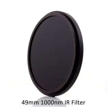 49 мм IR1K 1000nm инфракрасный ИК-фильтр оптического класса для объектива камеры