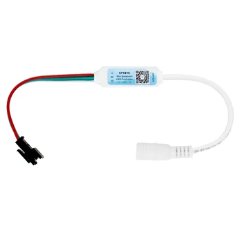 5 шт. Bluetooth SP621E Мини пиксельный светодиодный контроллер DC5-24V APP Control USB/DC Для WS2811 WS2812B SK6812 Pixel Dream Color светодиодная лента