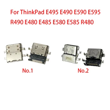 5 шт. Разъем USB для Зарядки Ноутбука Lenoo ThinkPad E495 E490 E590 E595 R490 E480 E485 E580 E585 R480 Зарядное устройство постоянного тока