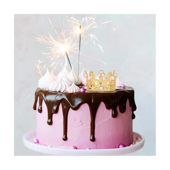 6 Шт. Золотая Мини корона, Топпер для торта, маленькие хрустальные жемчужные Топперы для кексов, Тиара, маленькие кексы, корона для свадьбы, Дня рождения