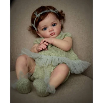 60 см, кукла-реборн для маленьких девочек, Тутти с 3D-краской Genesis, Многослойная роспись видимых вен, Подарок на День Рождения Bebe Reborn