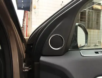 ABS хромированное Кольцо для громкоговорителя на двери автомобиля, накладка, 2 шт. для land Rover discovery Sport 2015-2018