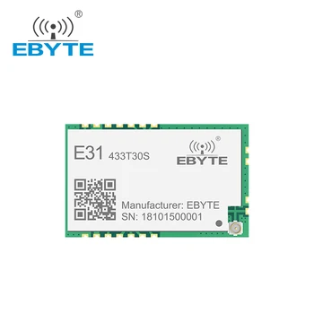 AX5243 433 МГц Беспроводной UART Приемник Модуль Приемопередатчика 30 дБм 8,6 км Радиочастотный передатчик Дальнего Действия 1 Вт SMD EBYTE E31-433T30S