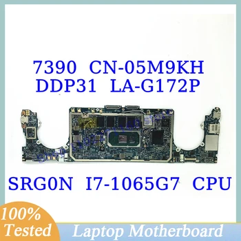 CN-05M9KH 05M9KH 5M9KH Для DELL 7390 С материнской платой SRG0N I7-1065G7 CPU DDP31 LA-G172P Материнская плата ноутбука 100% Протестирована, работает нормально