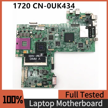 CN-0UK434 0UK434 UK434 Бесплатная Доставка Высококачественная Материнская плата Для Ноутбука DELL Inspiron 1720 Материнская плата G965 DDR2 100% Полностью Протестирована