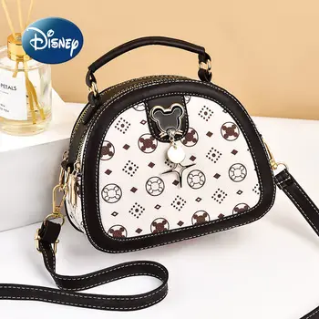 Disney Mickey 2022, Новая модная женская сумка Через плечо, Большая вместительная сумка Премиум класса, Роскошная Брендовая Женская сумка-мессенджер