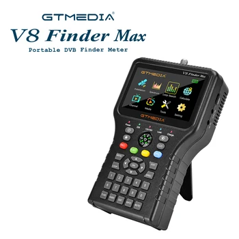 GTMEDIA V8 Finder Максимальный спутниковый сигнал DVB-S/S2/S2X H.265 (8 бит) спутниковый локатор 4,3 дюйма 1080p для Braz11l ACM