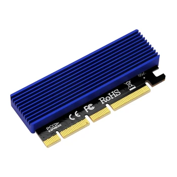 H05B M.2 NVMe для PCIE X4 X8 X16 Карта расширения PCIE 3.0 Высокоскоростной Конвертер жестких Дисков Riser Adapter M2 SSD Plate