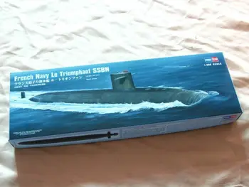 Hobby Boss 83519 1/350 Le Triomphant SSBN Франция Комплект Моделей Атомной подводной лодки TH06395-SMT6