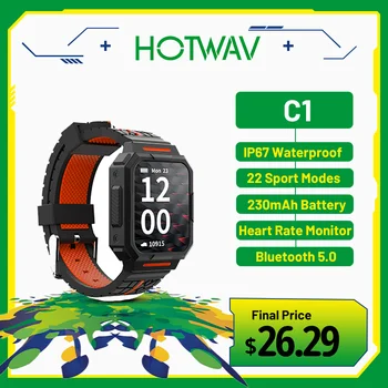 Hotwav C1 Смарт-Часы Мужские Bluetooth 5,0 1,69 