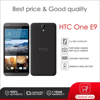HTC One E9 Восстановленный Оригинальный разблокированный мобильный телефон с 5,5-дюймовой восьмиядерной камерой 13 Мп Бесплатная доставка