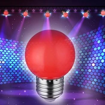 LAIDEYI/ Лидер продаж, E27, 1 Вт, Энергосберегающая красочная светодиодная лампа Накаливания, Рождественская вечеринка, Новогоднее Украшение, Ночник в помещении