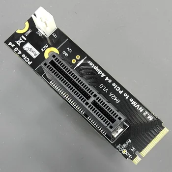 M.2 Плата адаптера NVMe к PCIe X4 PCIE 4.0 для M2 M KEY 2280 Поддержка сетевого захвата NVMe SSD USB Конвертер Карта расширения