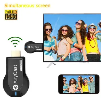 M2 Plus TV Stick Wifi Дисплей Приемник Anycast DLNA Miracast Airplay Зеркальный Экран HDMI-совместимый Android IOS Mirascreen Dongle