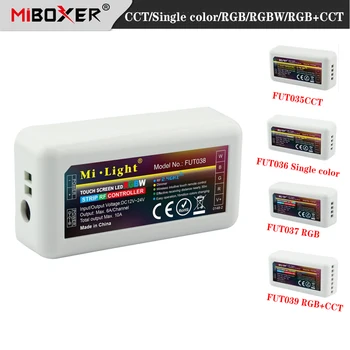 MIBOXER 2,4 G RF Беспроводной одноцветный диммер CCT RGB RGBW RGB + CCT FUT035 FUT036 FUT037 FUT038 FUT039 светодиодный контроллер 12/24 В