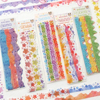 MOHAMM 20 Листов Kawaii Candy Star Scene Лента для DIY Рамки для скрапбукинга, Коллажа, художественных Поделок, Планировщиков материалов