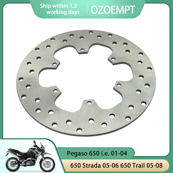 OZOEMPT Задний тормозной диск/пластина мотоцикла Применяется к Pegaso 650, т.е. 01-04 650 Strada 05-06 650 Trail 05-08