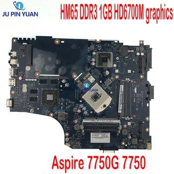 P7YE0 LA-6911P MBRNA02001 MB.RNA02.001 Для Acer aspire 7750G 7750 Материнская плата ноутбука HM65 DDR3 1 ГБ HD6700M графика