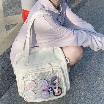 Richme Повседневные Женские сумки Ita Модный Новый Дизайн В Японском стиле DIY Bolso Mujer Индивидуальность Сумки через плечо для девочек