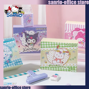 Sanrio DIY Toys Bubble Nano Tape Набор детских канцелярских принадлежностей, Креативный набор Cinnamoroll Kuromi Blow Bubble Подарки ручной работы