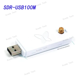 SDR-ключ Avada Tech SDR-USB100M SDR с разъемом SMA, кабелем SMA-SMA, аттенюатором кабеля SMA-UFL