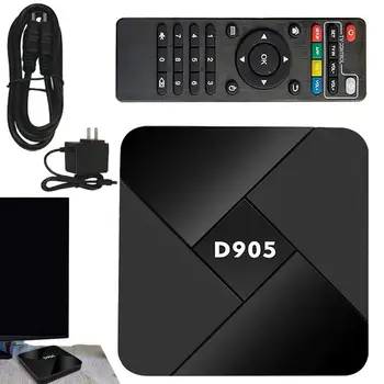 Smart TV Box четырехъядерный Cortex-A53 с поддержкой WiFi 3D ForHDMI, медиаплеер, видеоигры для домашних развлечений