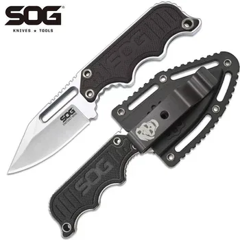 SOG Outdoor Knife Полевое Снаряжение Для Выживания Портативные Мини-Ножны K