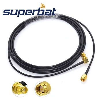 Superbat DAB/DAB + Автомобильная радиоантенна SMA Штекер к SMB штекерному кабелю-адаптеру для Clarion DAB302E