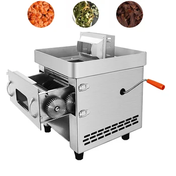 Автоматическая машина для резки мяса Бытовая Электрическая Мясорубка из нержавеющей Стали Коммерческая Машина для измельчения овощей