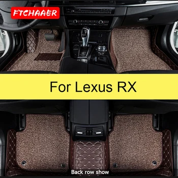 Автомобильные коврики FTCHAAER для Lexus RX 350 450 H 300 270 200T Аксессуары для ног, автомобильные ковры
