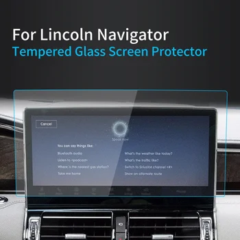 Автомобильные Наклейки, Защитная пленка для экрана Lincoln Navigator 2023, Дисплей Навигатора, Защитная пленка из закаленного стекла, автомобильные Аксессуары для транспортных средств