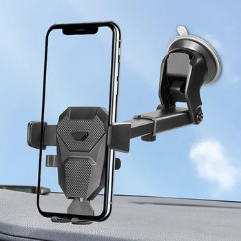 Автомобильный держатель для телефона на присоске, подставка для крепления GPS-телефона, поддержка мобильных телефонов для iPhone 13 12 11 Pro Xiaomi Huawei Samsung
