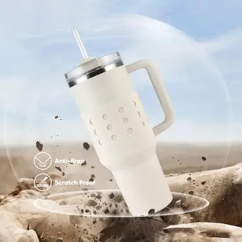 Аксессуары для бутылок с водой Защитные Силиконовые рукава для Бутылок с водой Стаканы Против царапин Термостойкие Нескользящие Аксессуары