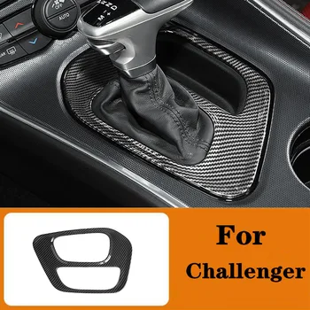 Аксессуары для внутренней отделки ABS Кнопка Переключения передач Крышка панели Подходит для Автозапчастей Dodge Chanllenger 2015 2016 2017 2018 2019