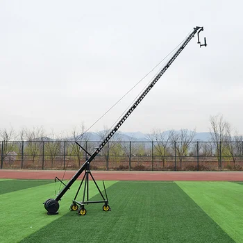 Аксессуары для камеры Профессиональная 12-метровая 2-Осевая Моторизованная камера Треугольный Стреловой кран Для видеосъемки