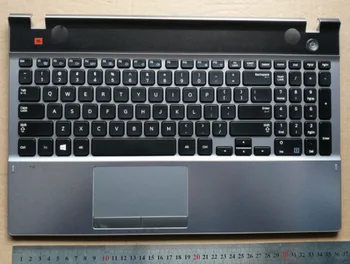 Американская/корейская раскладка, Новая клавиатура для ноутбука с тачпадом, подставка для рук SAMSUNG NP550P7C 550P7 17