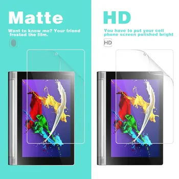 Антибликовая Матовая Пленка Для Lenovo Yoga Tablet 2 830F 8 дюймов HD Прозрачная Глянцевая Пленка Защитная Пленка Для планшета Film Shell