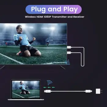 Беспроводная передача HDMI для подключения к экрану устройства высокой четкости по принципу 